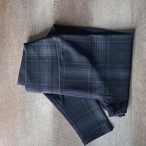 Alo high-waist vapor legacy plaid legging